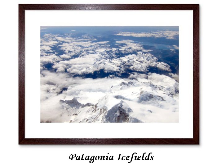 Patagonia Icefields Framed Print